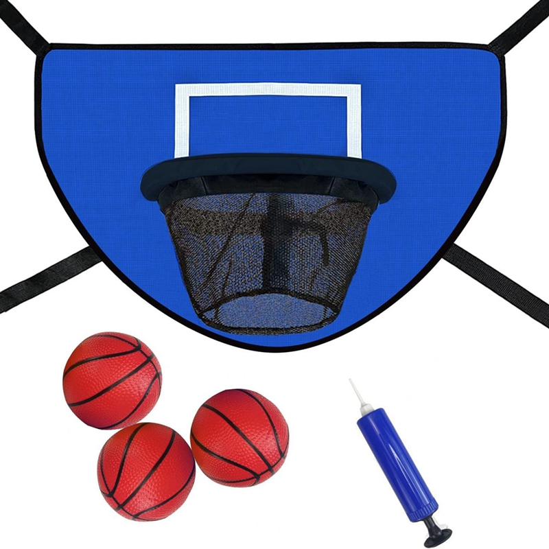 Trampoline Basketball Hoop Kit - Kids Indoor Outdoor Trampoline 评论和价格
