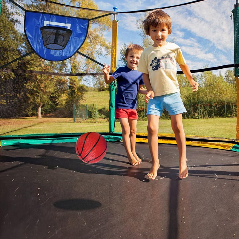 Trampoline Basketball Hoop Kit - Kids Indoor Outdoor Trampoline 评论和价格