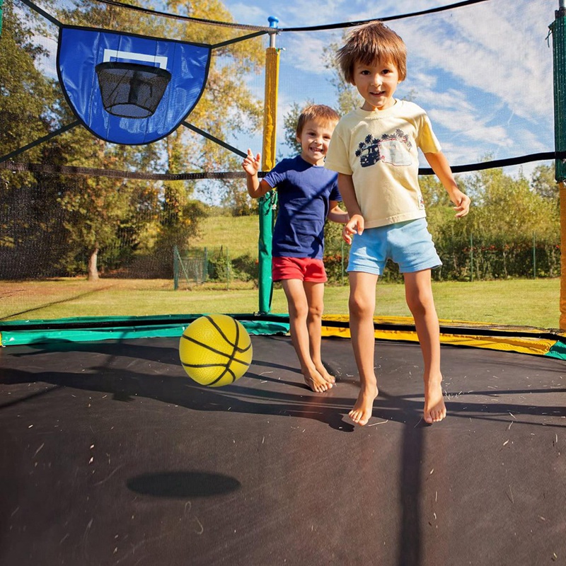 Trampoline Basketball Hoop Kit - Kids Indoor Outdoor Trampoline 评论和价格