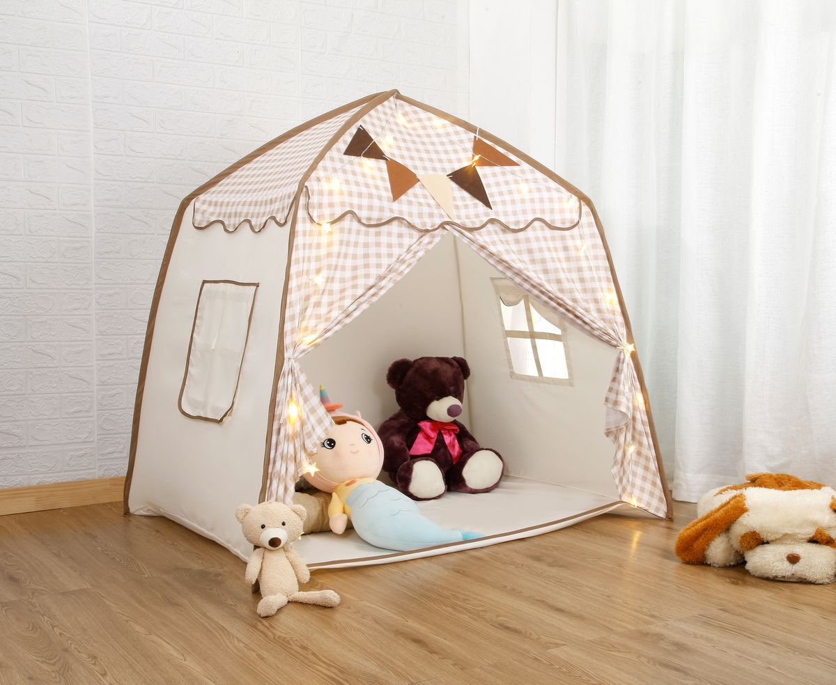 Kids Play Tent for Boys Girls  - Outdoor Kids In An Indoor World 评论和价格