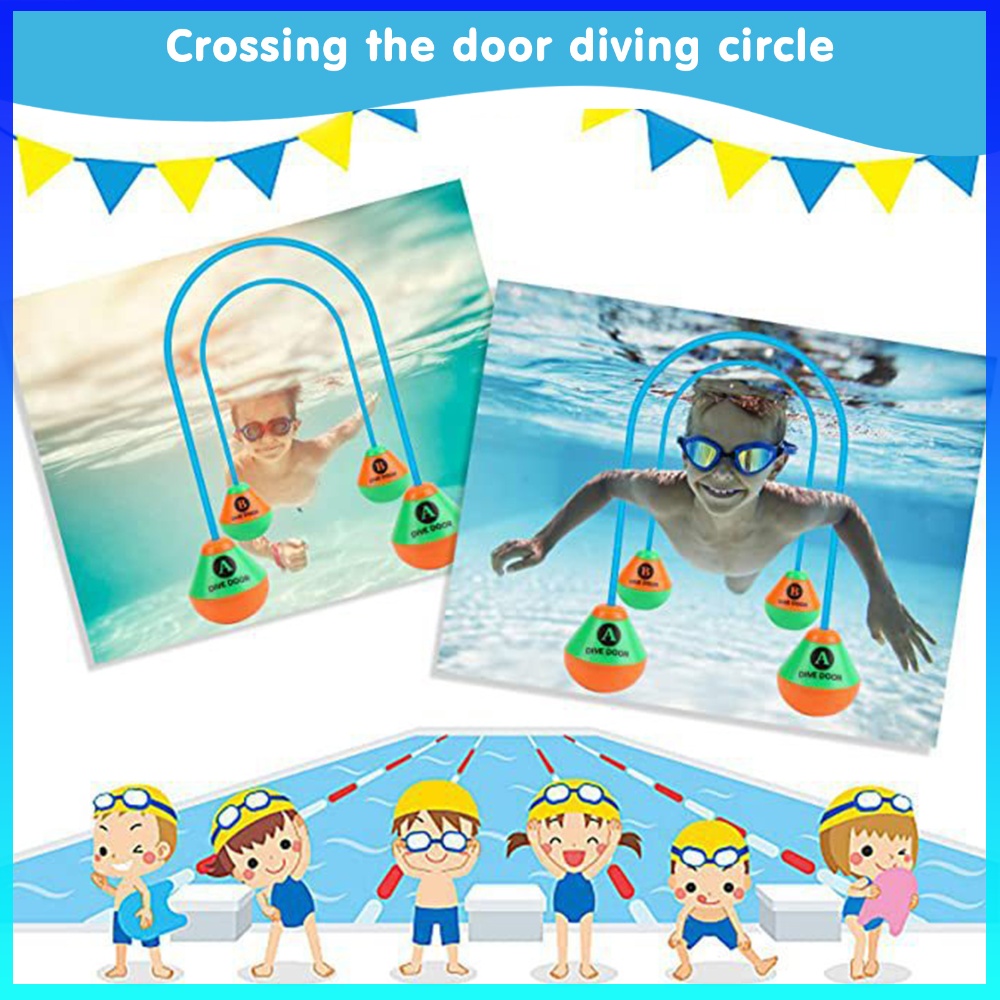 2pcs/set Diving Door  Funny Wa - Kids Indoor Outdoor Games 评论和价格