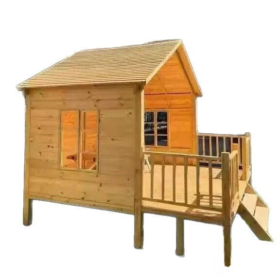 Outdoor Movable Assembly Homes - Kids Outdoor Playhouse 评论和价格