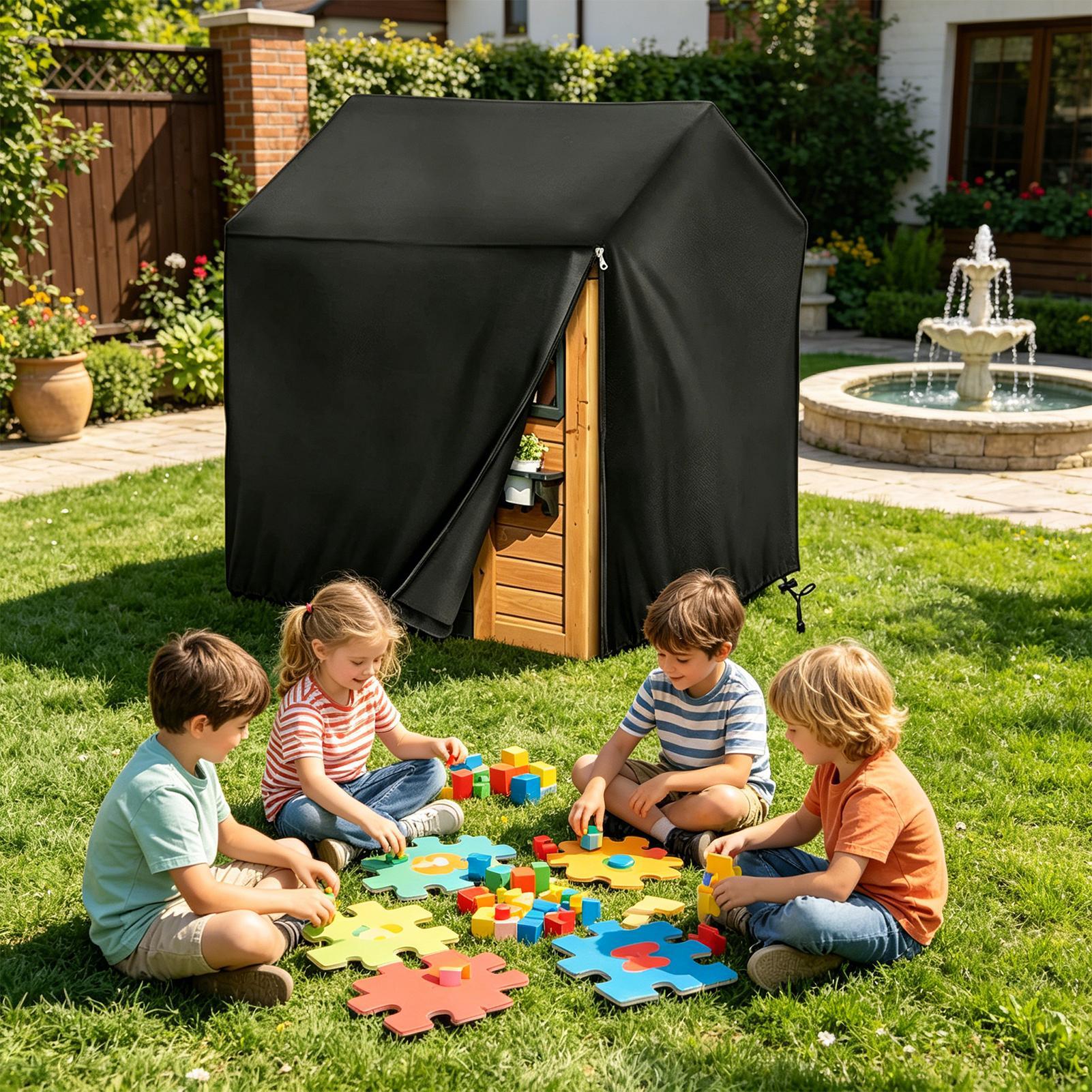 Outdoor Playhouse Covers Water - Kids Outdoor Playhouse 评论和价格