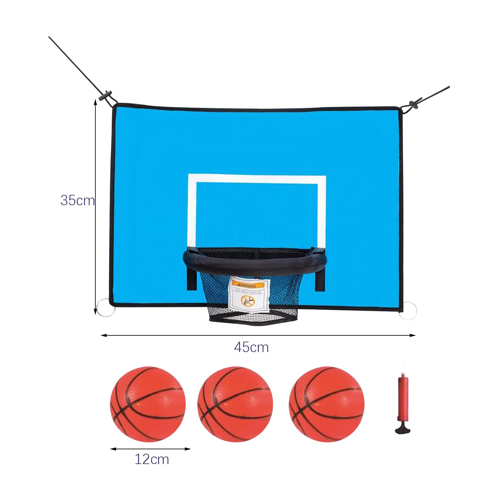 Trampoline Basketball Hoop PVC - Kids Indoor Outdoor Trampoline 评论和价格