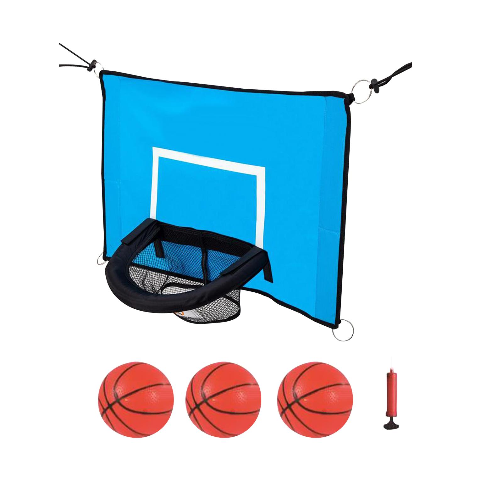 Trampoline Basketball Hoop PVC - Kids Indoor Outdoor Trampoline 评论和价格