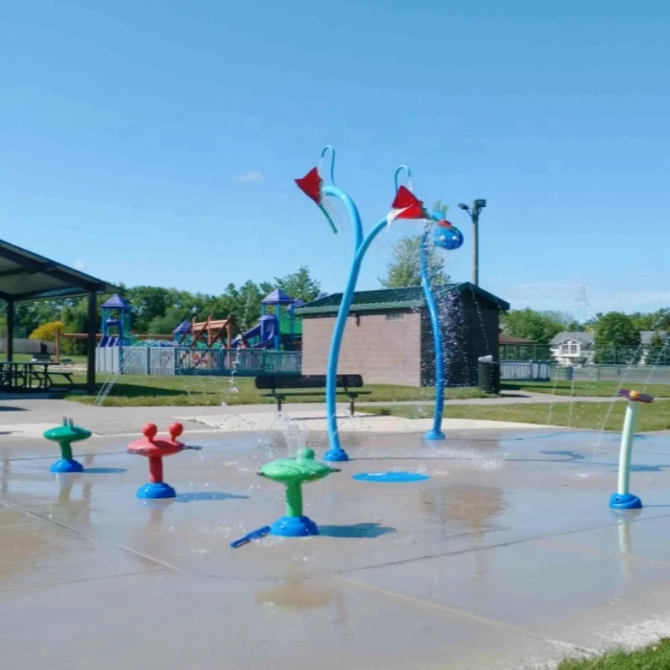 New Custom Outdoor Water Play  - Sprinkler Splash Pad 评论和价格